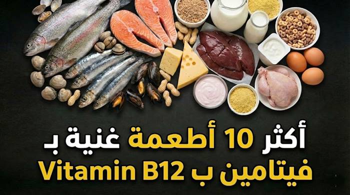 أكثر 10 أطعمة غنية بـ فيتامين ب12 Vitamin B12
