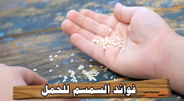 فوائد السمسم للحمل