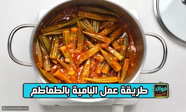 طريقة عمل البامية بالطماطم 3 طريقة عمل البامية بالطماطم