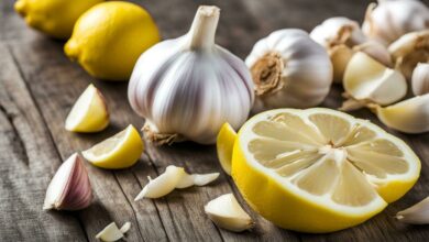 الثوم والليمون