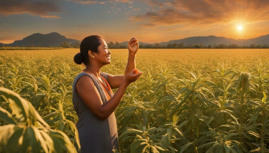 فوائد السمسم على الريق