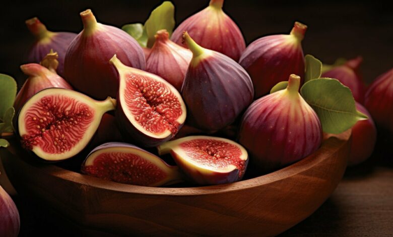 معلومات غذائية عن التين