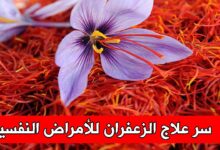 سر علاج الزعفران للأمراض النفسية