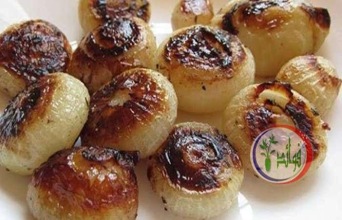 فوائد تناول البصل المشوي على الريق