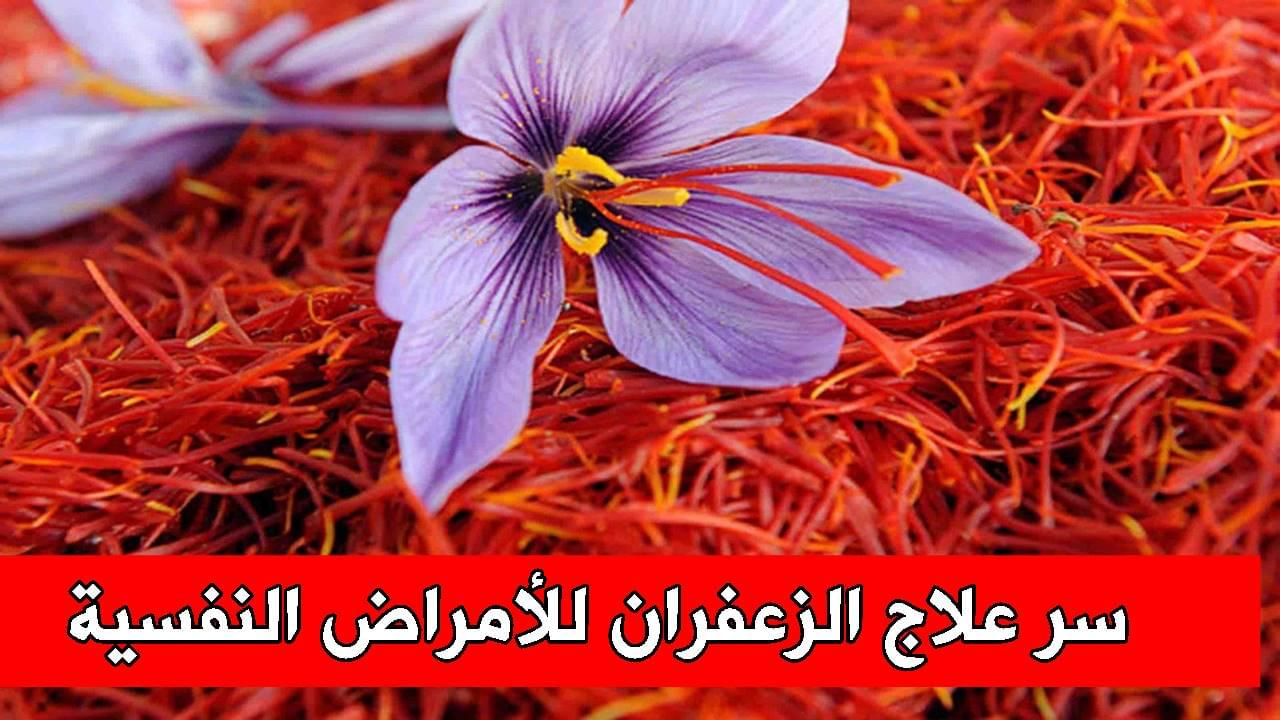 سر علاج الزعفران للأمراض النفسية