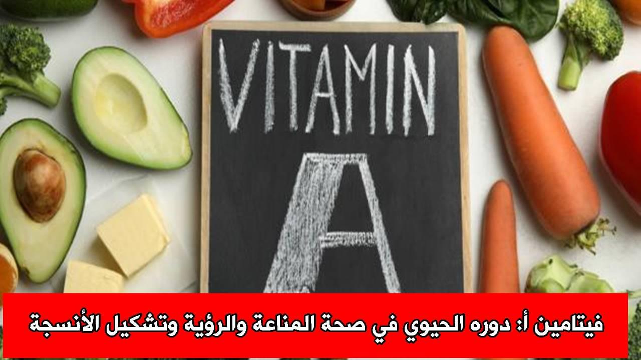 فيتامين أ: دوره الحيوي في صحة المناعة والرؤية وتشكيل الأنسجة